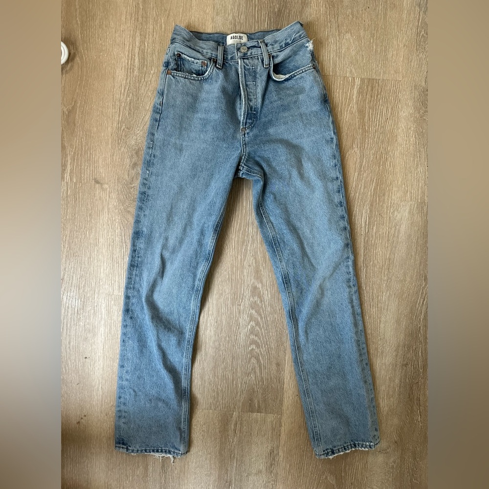 AGOLDE size 23 Lana straight